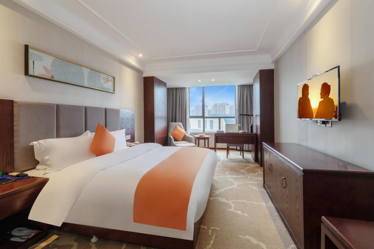 Huzhou Wealth Hotel Exterior foto